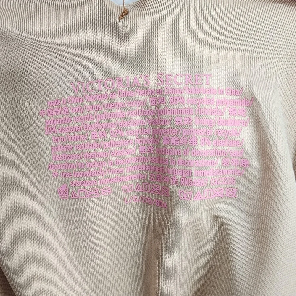 Victoria's Secret Swimsuit Women S Brown Sexy Snake Print Plunge Twist One Piece - Picture 5 of 10